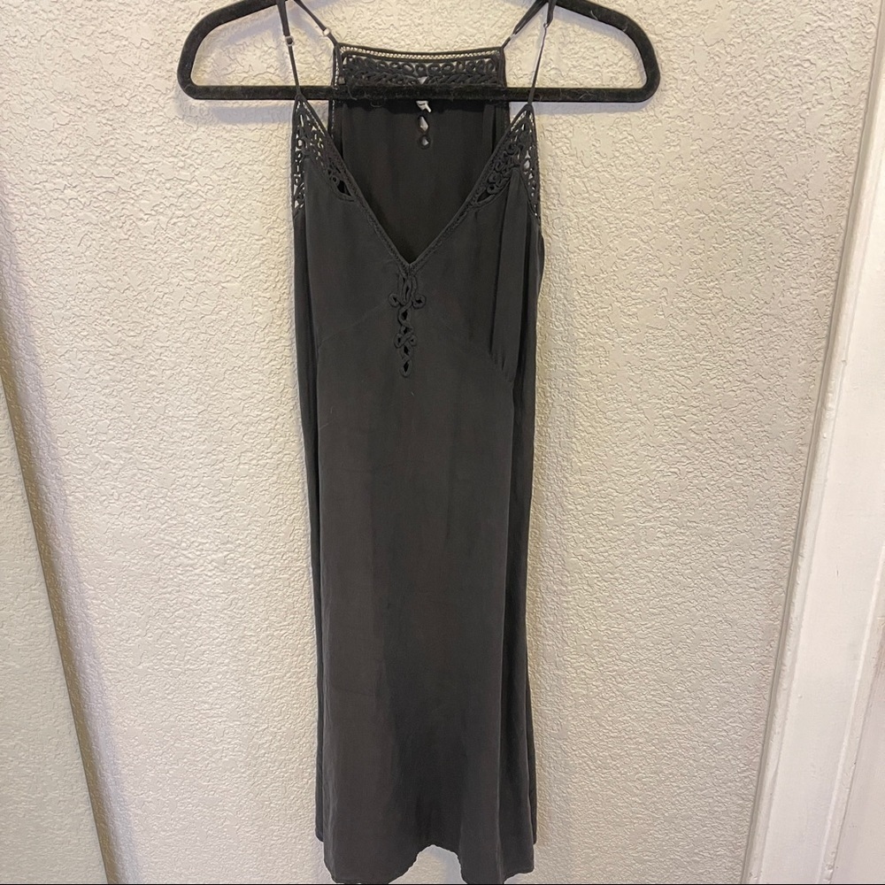 Joie Silk V-neck Spaghetti Strap Slip Dress